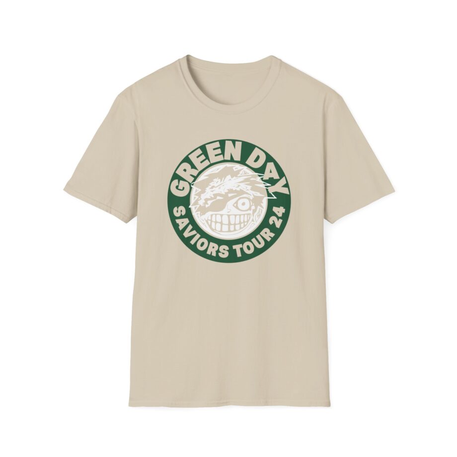 Green Day Saviors Tour 24 Satin Bomber Unisex Softstyle T-shirt