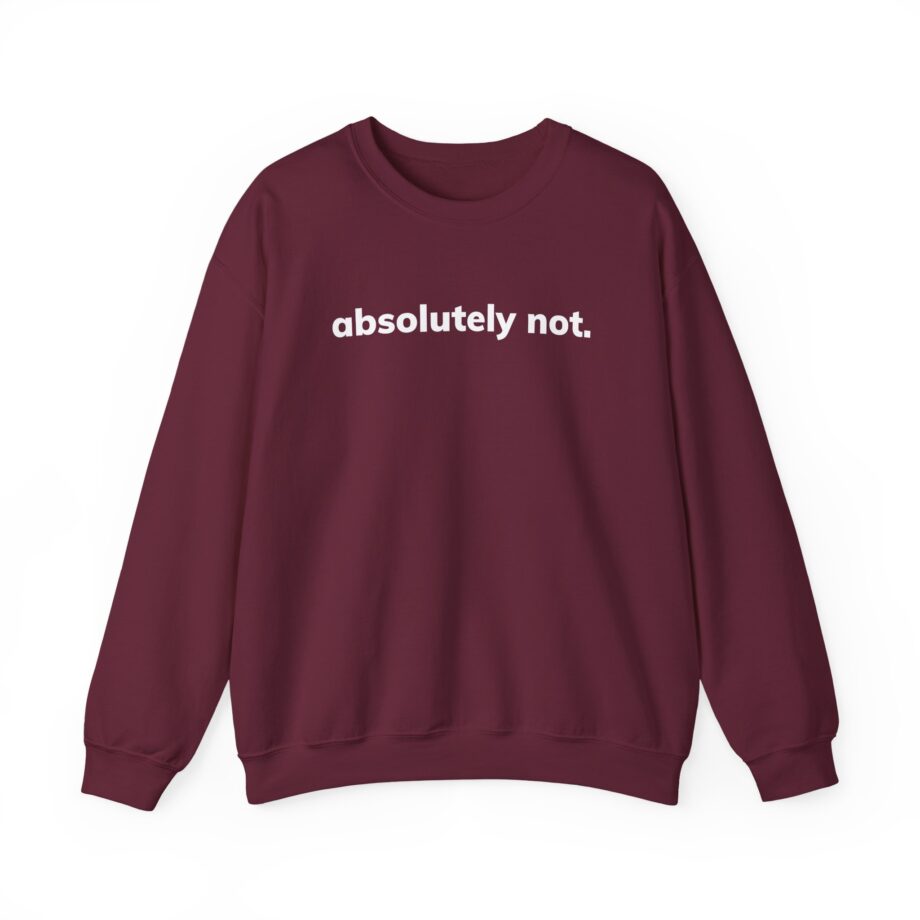Elyse Myers Absolutely Not Unisex Heavy Blend™ Crewneck Sweatshirt
