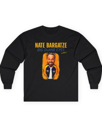 Nate Bargatze Big Dumb Eyes Tour Unisex Ultra Cotton Long Sleeve Tee