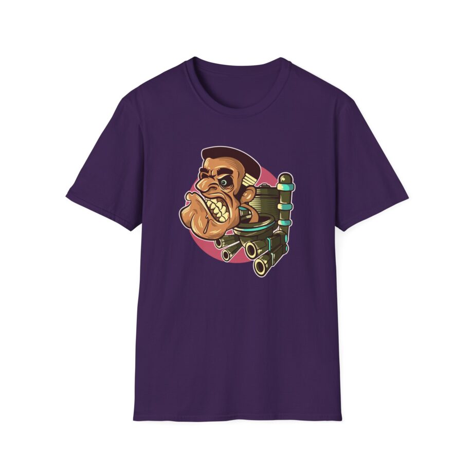Dafuqboom Skibidi Toilet Mean Muggin Unisex Softstyle T-Shirt