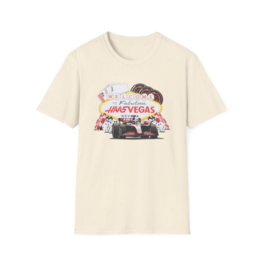 Haas F1 Las Vegas Gp  Unisex Softstyle T-Shirt