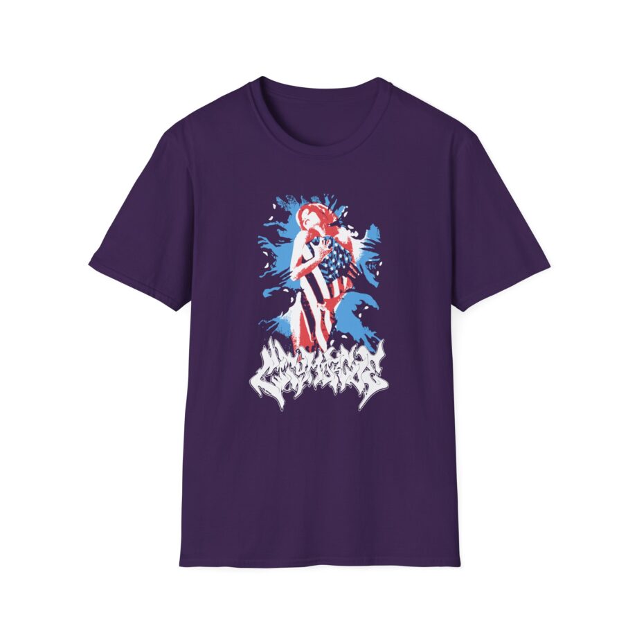 CM My Bloody America Flag Unisex Softstyle T-shirt