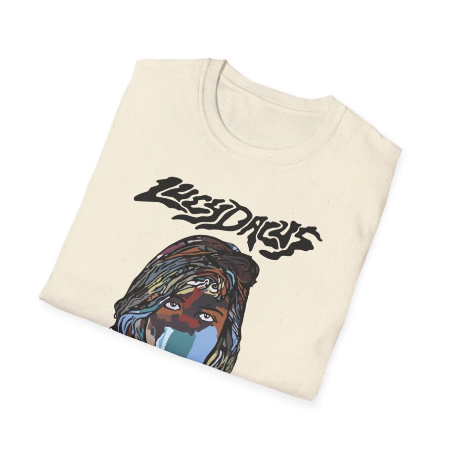 Lucy Dacus Portrait Baseball Raglan Unisex Softstyle T-Shirt