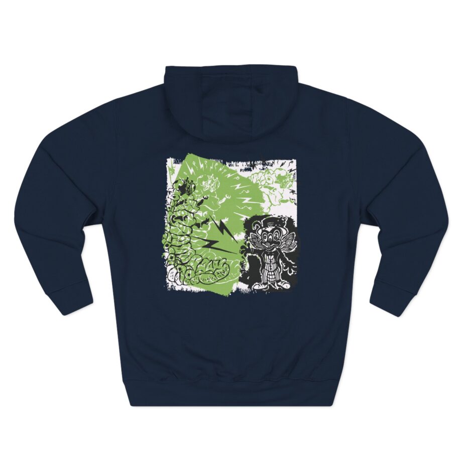Melvins King Dunn Gift of Sacrifice Three-Panel Fleece Hoodie