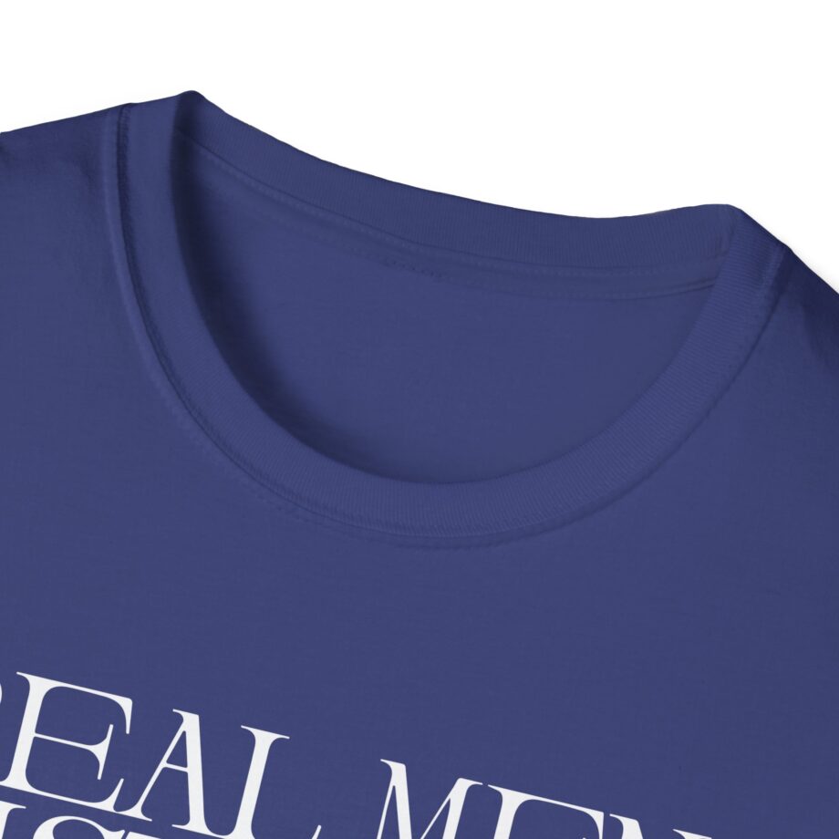 Real Men Listen to Laufey Unisex Softstyle T-Shirt
