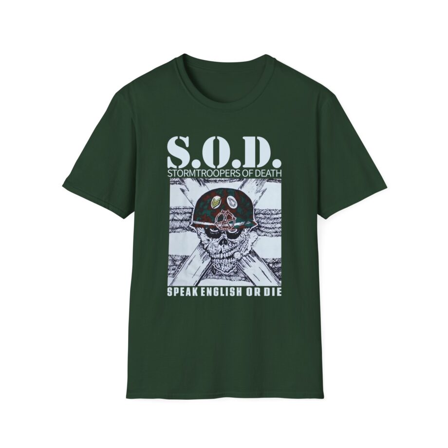 S.o.d. Stormtroopers of Death Band Unisex Softstyle T-shirt