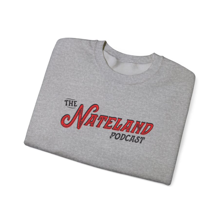 Nate Bargatze Nateland Podcast Unisex Heavy Blend™ Crewneck Sweatshirt