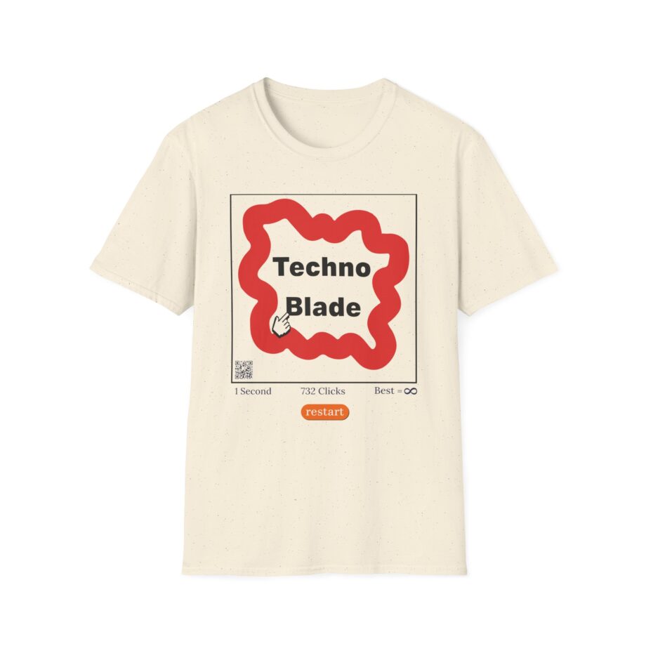 Technoblade Autoclicker Unisex Softstyle T-shirt