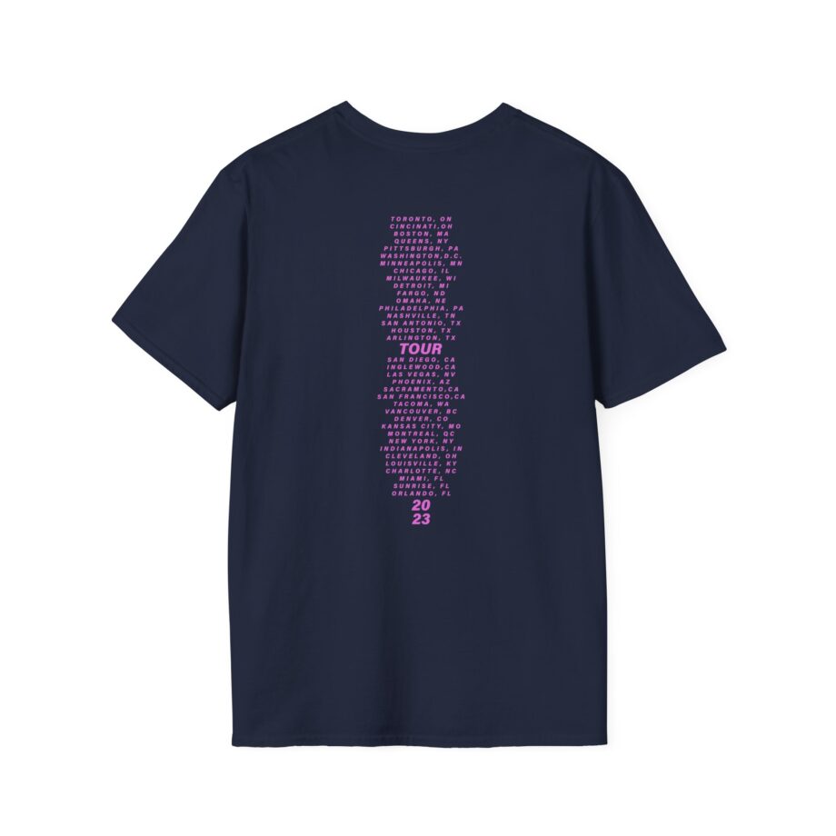 Pink Trustfall Praise Unisex Softstyle T-shirt