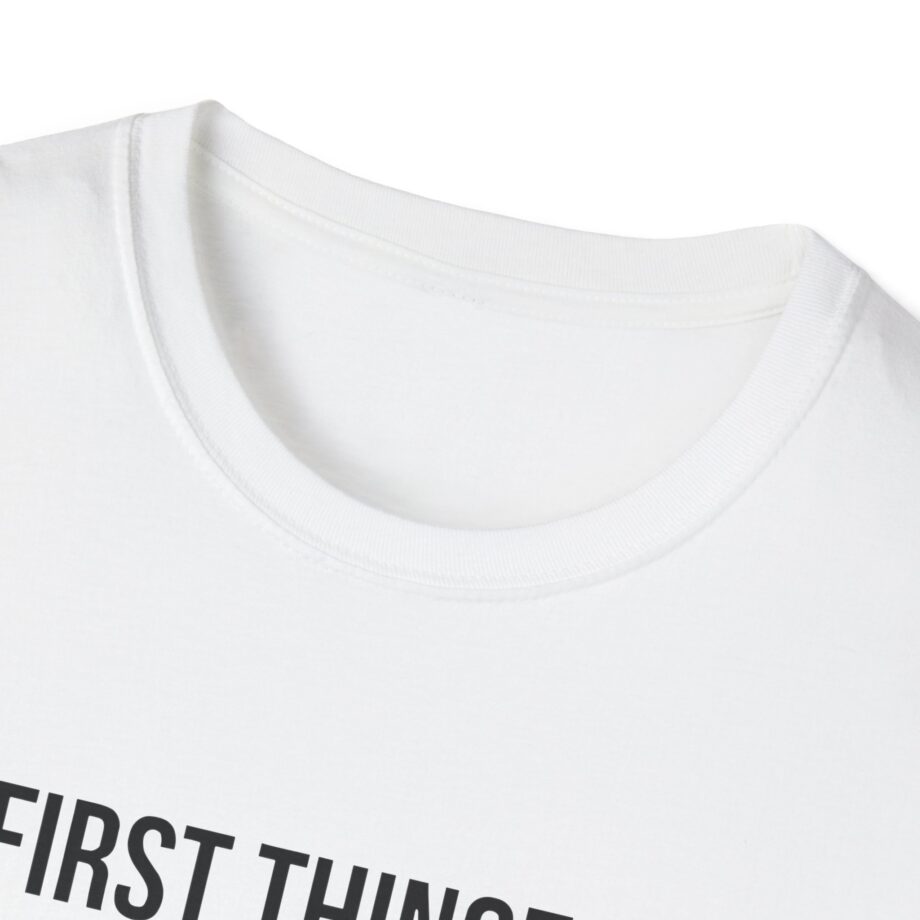 Katie Van Slyke First Thingz First  Unisex Softstyle T-shirt
