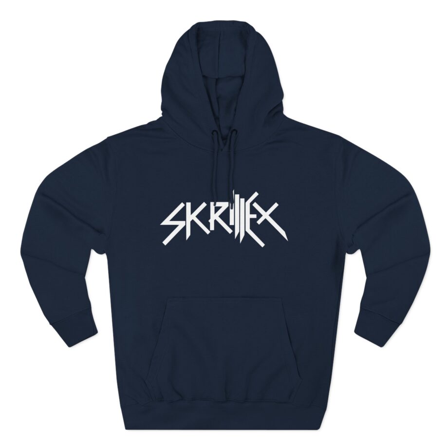 Skrillex Logo Three-Panel Fleece Hoodie