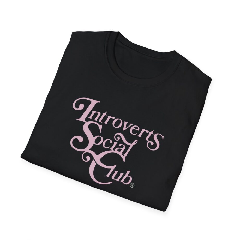 Kallmekris Introverts Social Club  Unisex Softstyle T-Shirt