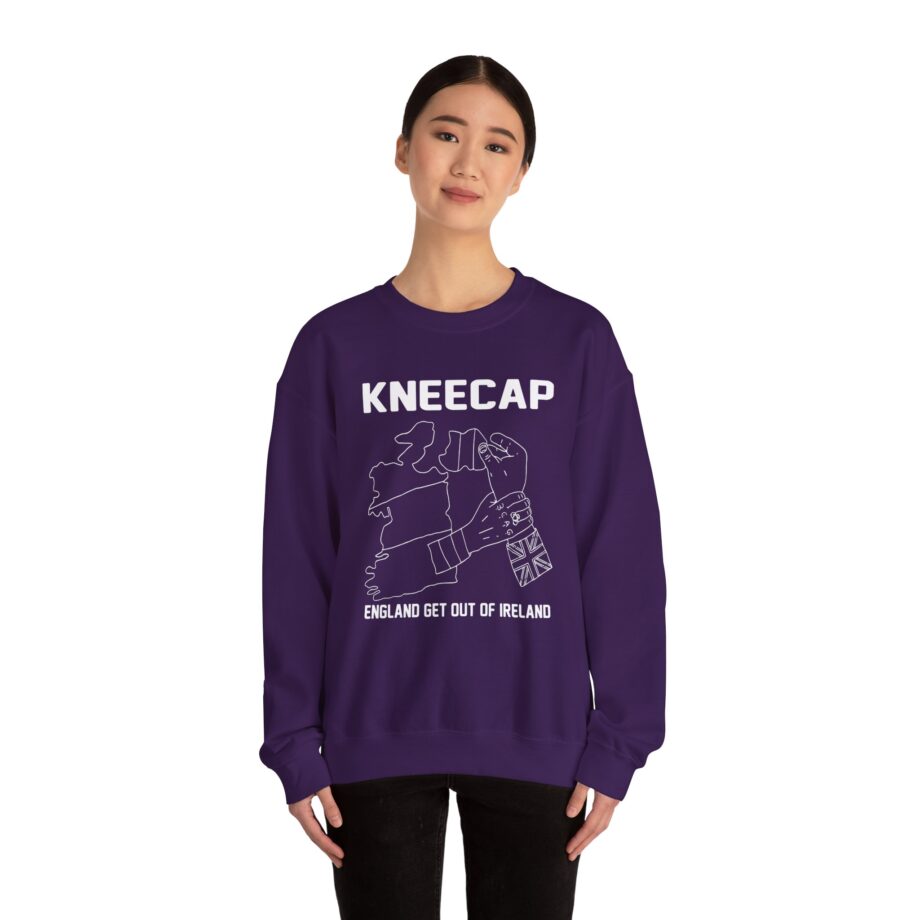 Kneecap England Get Out of Ireland Unisex Heavy Blend™ Crewneck Sweatshirt
