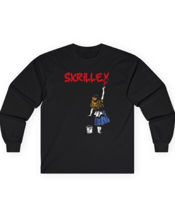 Skrillex red girl Unisex Ultra Cotton Long Sleeve Tee