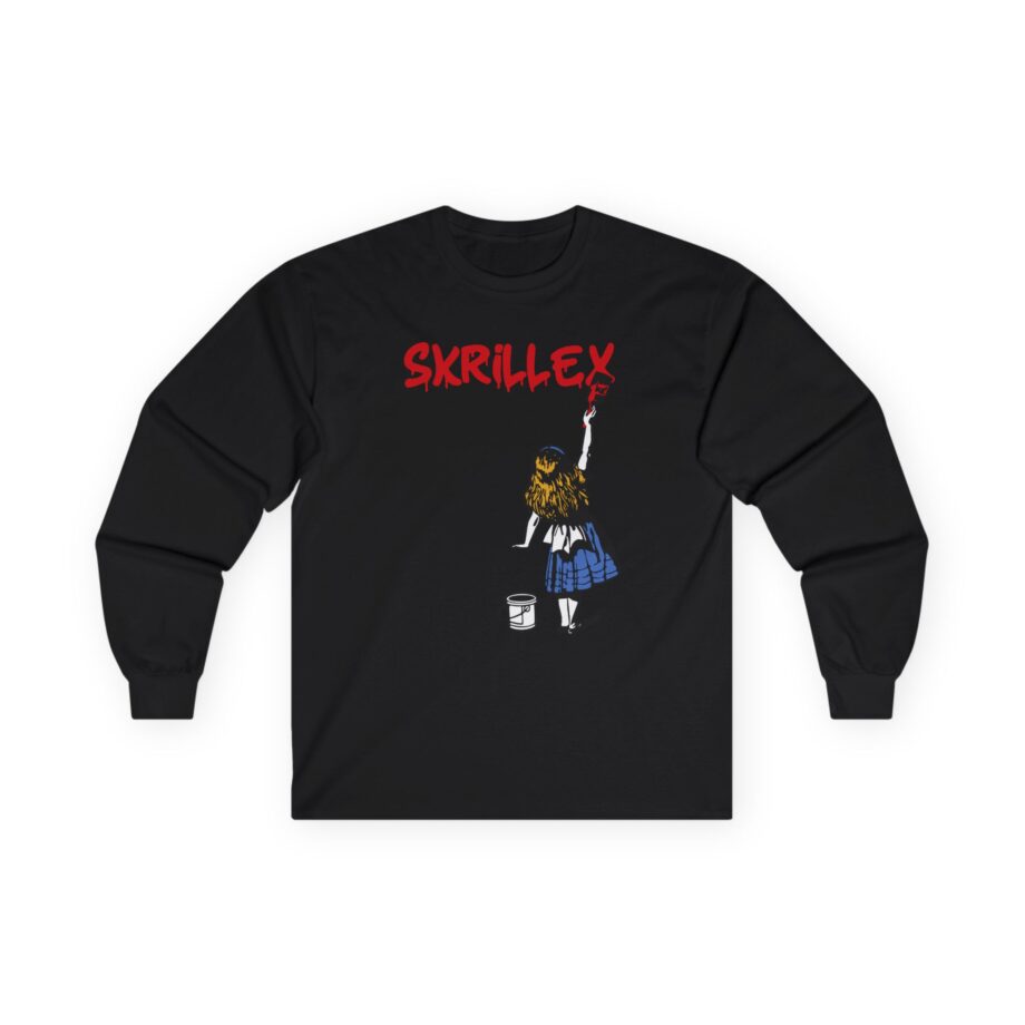 Skrillex red girl Unisex Ultra Cotton Long Sleeve Tee