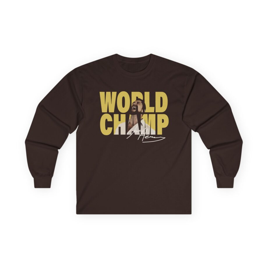 Joe Hendry World Champion Unisex Ultra Cotton Long Sleeve Tee