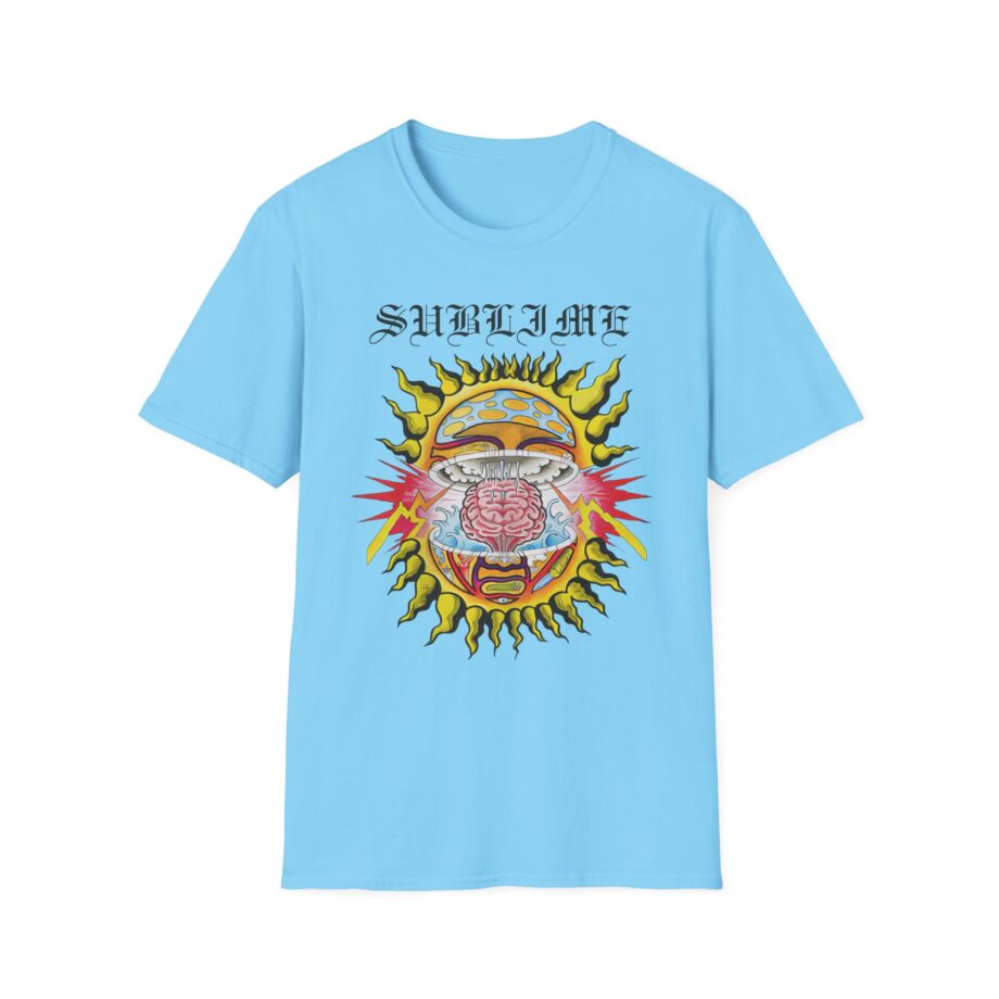 Sublime Mind-blown Sun Unisex Softstyle T-shirt