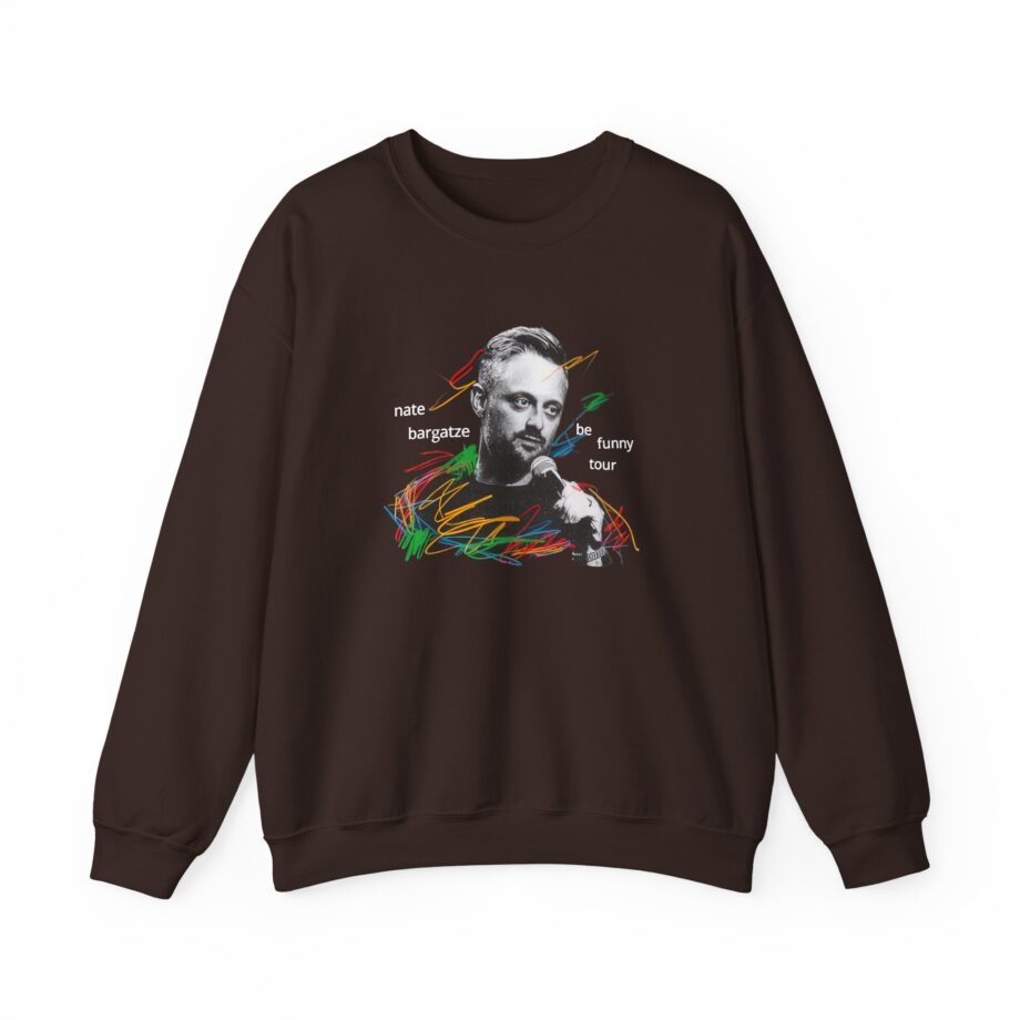 Nate Bargatze 2024 Be Funny Tour Unisex Heavy Blend™ Crewneck Sweatshirt