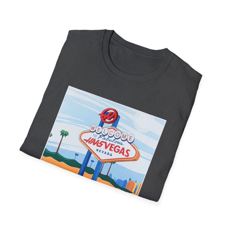 Haas F1 Las vegas Gp Unisex Softstyle T-Shirt