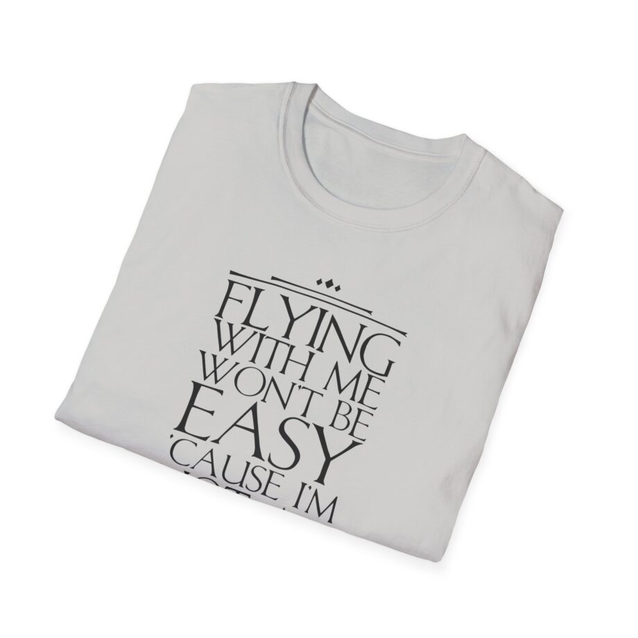 Halestorm Flying With Me Won't Be Easy 'cause I'm Not an Angel Unisex Softstyle T-Shirt