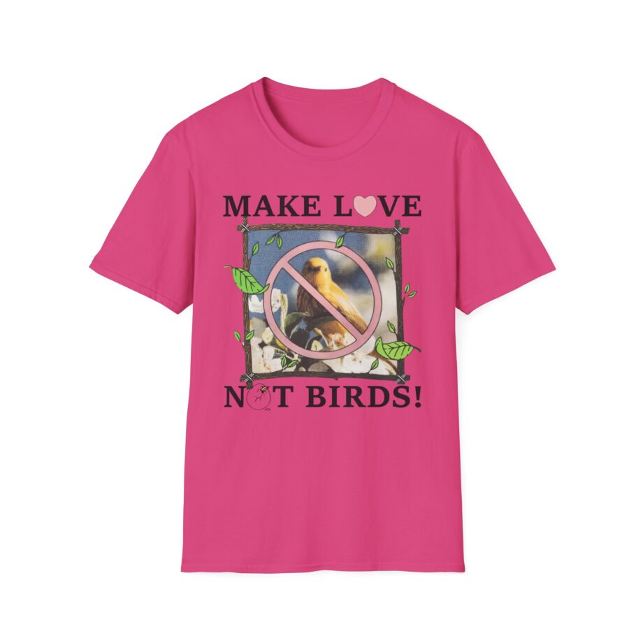 Birds Arent Real Unisex Softstyle T-shirt