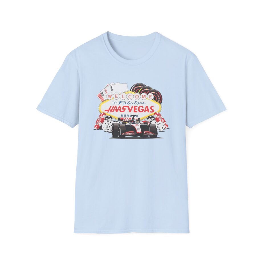 Haas F1 Las Vegas Gp  Unisex Softstyle T-Shirt