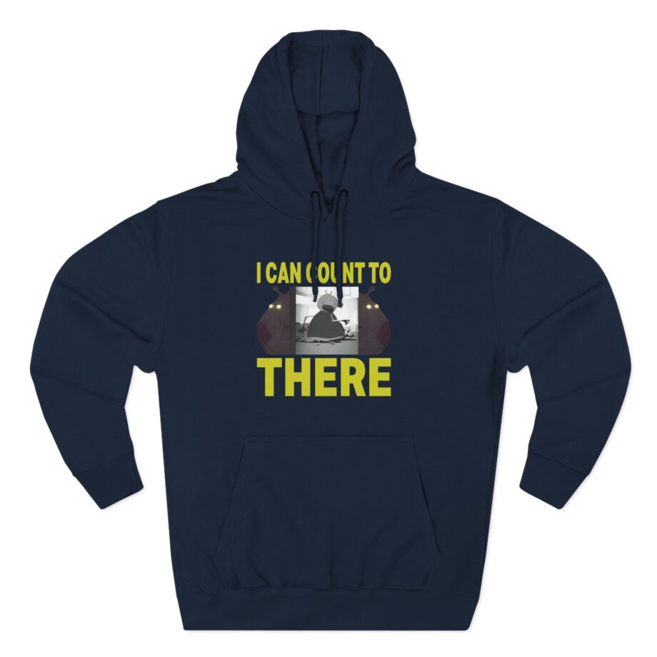 Papa Meat  Three-Panel Fleece Hoodie