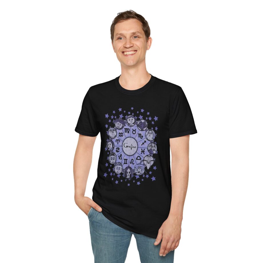Coraline Astrological Chart Unisex Softstyle T-shirt