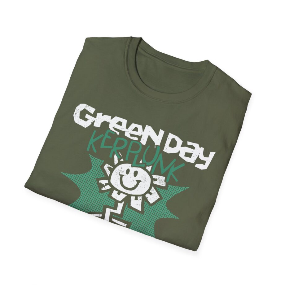 Green Day Kerplunk Vintage Flower Unisex Softstyle T-shirt