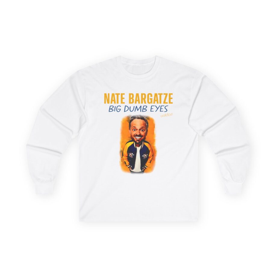 Nate Bargatze Big Dumb Eyes Tour Unisex Ultra Cotton Long Sleeve Tee
