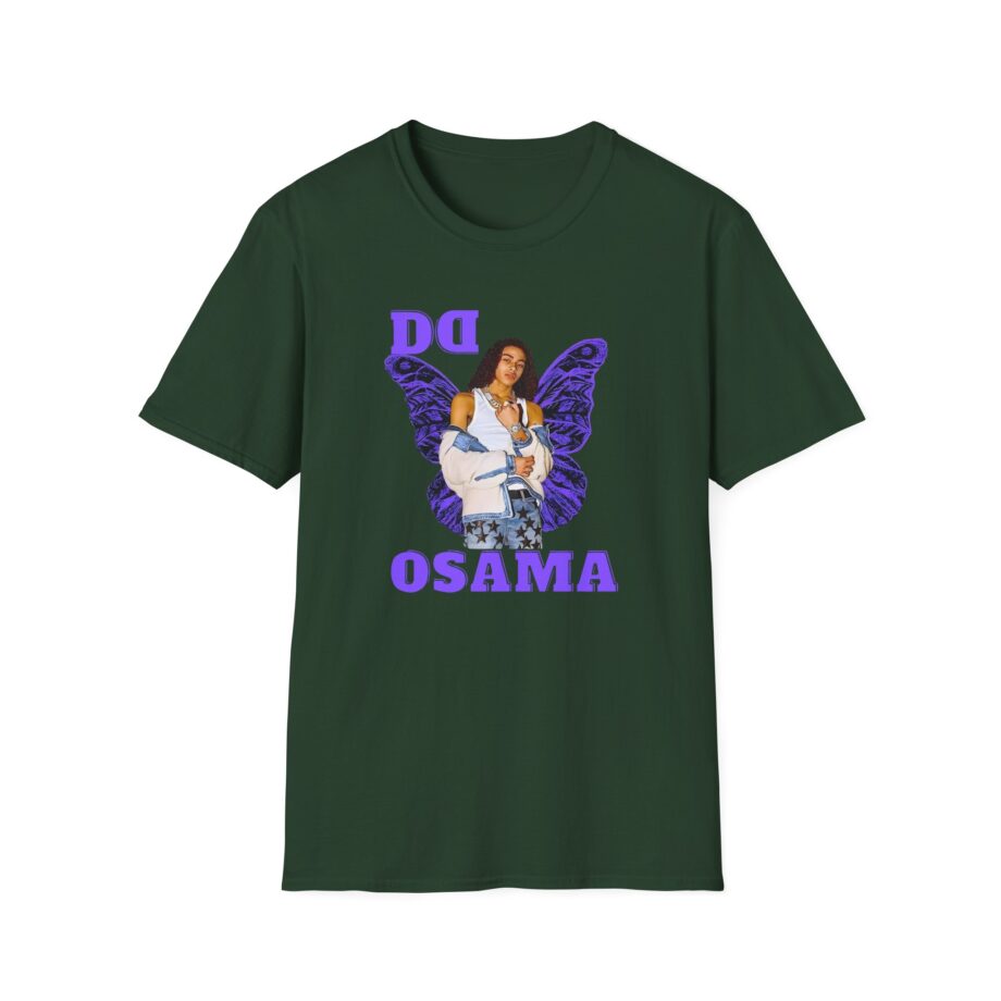 DD Osama Butterfly Wings  Unisex Softstyle T-shirt