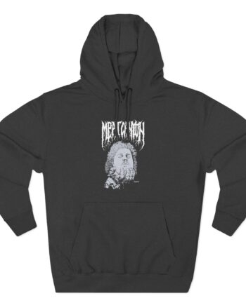 Papa Meat  Three-Panel Fleece Hoodie