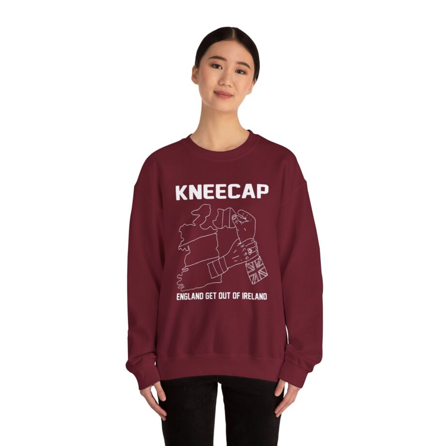 Kneecap England Get Out of Ireland Unisex Heavy Blend™ Crewneck Sweatshirt