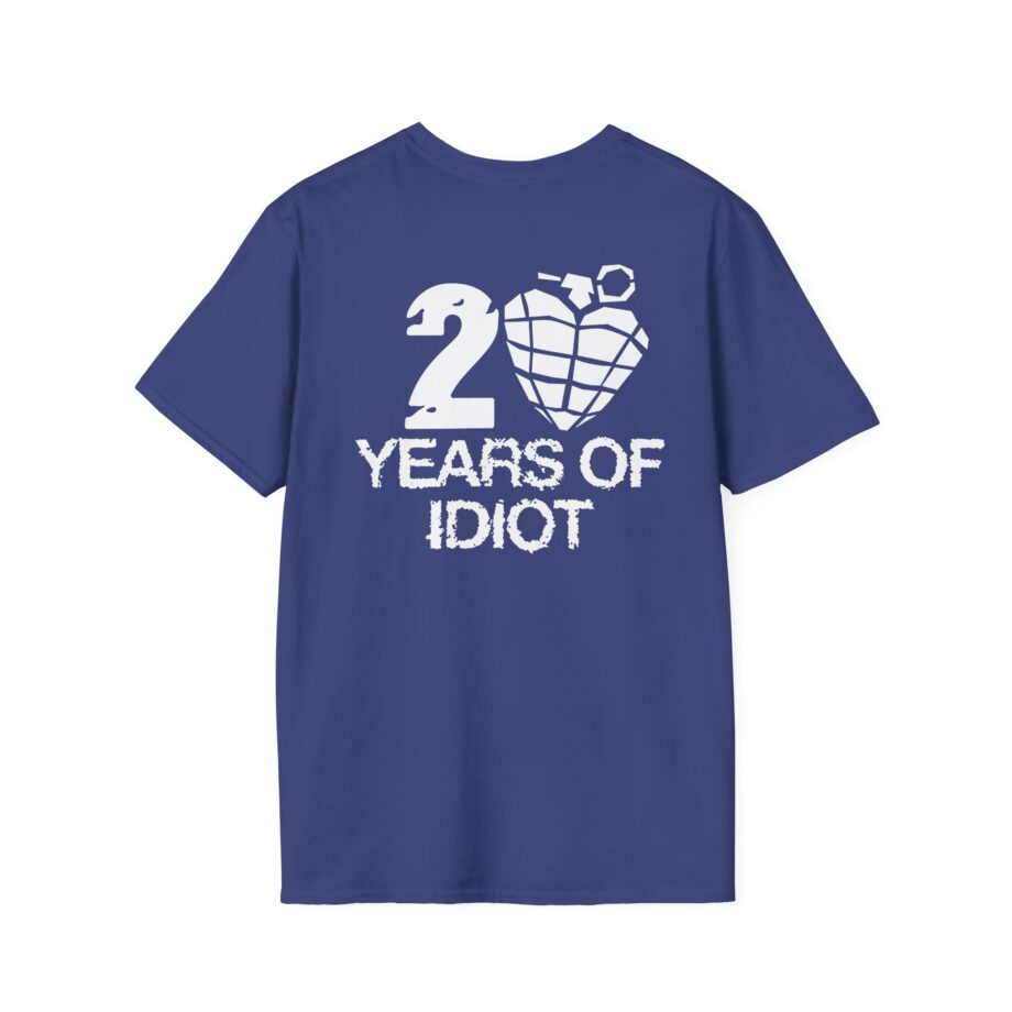 Green Day 20 Years of Idiot Unisex Softstyle T-shirt