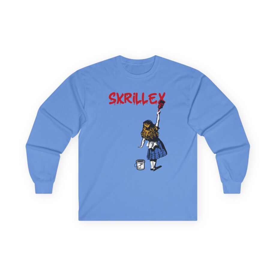 Skrillex red girl Unisex Ultra Cotton Long Sleeve Tee
