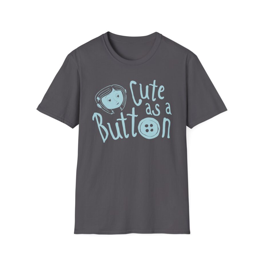Coraline Cute Button Unisex Softstyle T-shirt