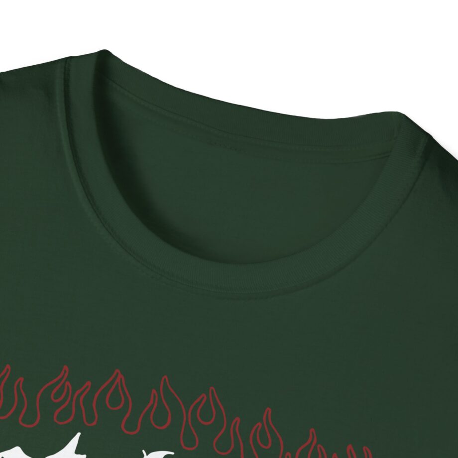 Hatebreed Flames & Skull Logo Unisex Softstyle T-Shirt