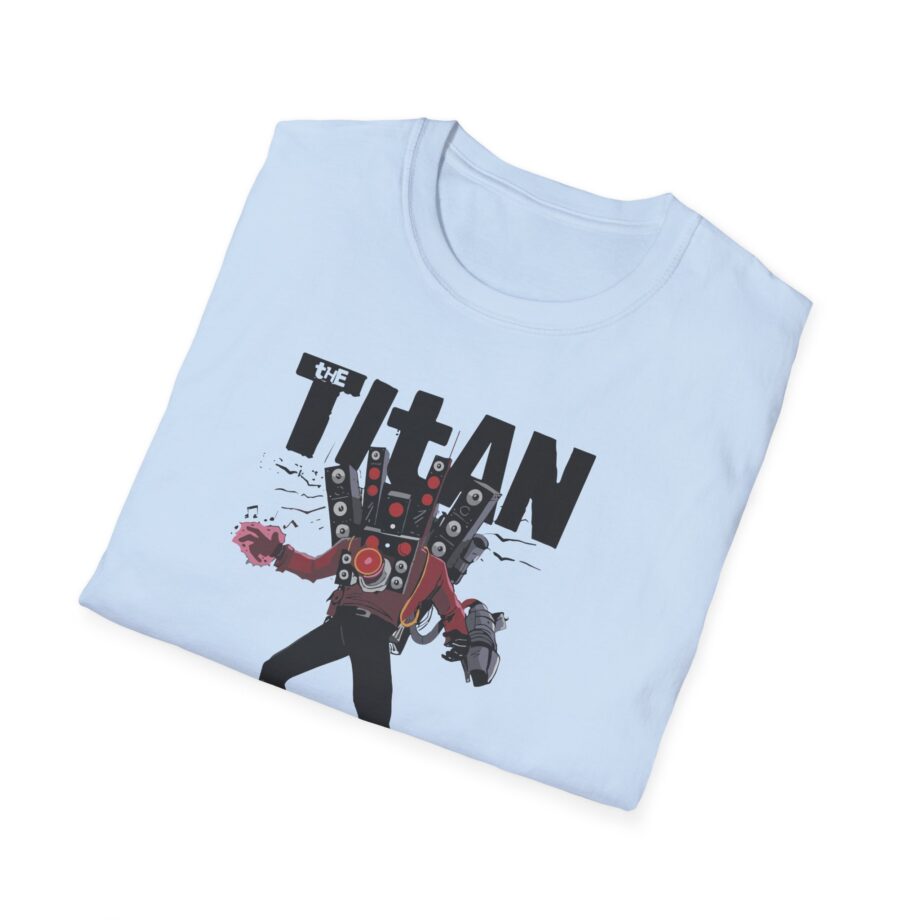 Dafuqboom Titan Speakerman High Voltage Unisex Softstyle T-Shirt