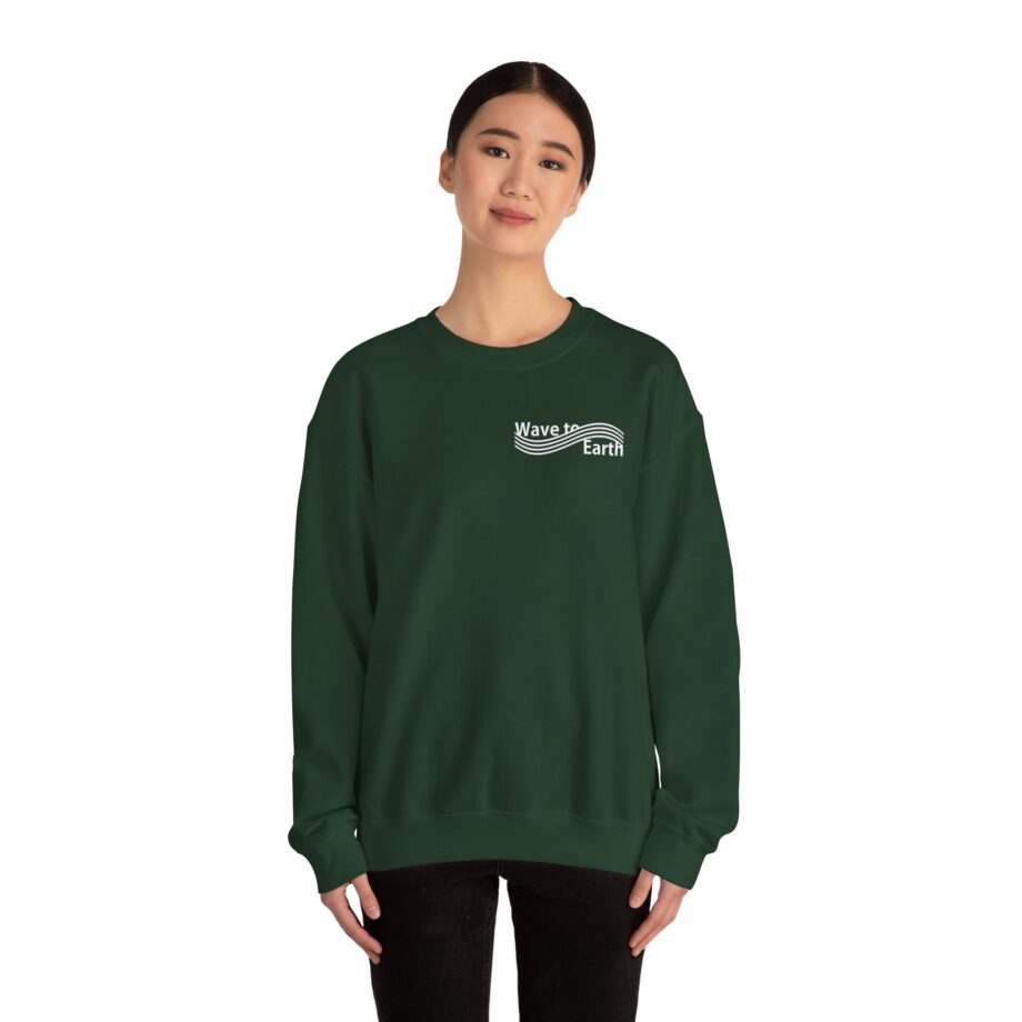 wave to earth Unisex Heavy Blend™ Crewneck Sweatshirt