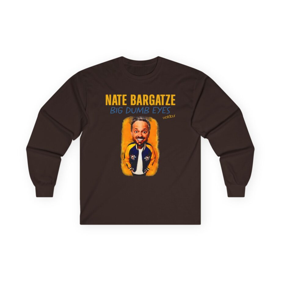 Nate Bargatze Big Dumb Eyes Tour Unisex Ultra Cotton Long Sleeve Tee
