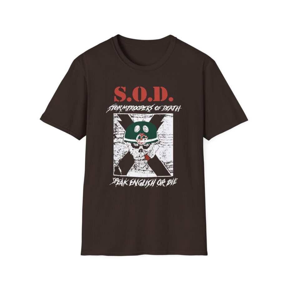 Vintage 80’s Sod Stormtroopers of Death Unisex Softstyle T-shirt