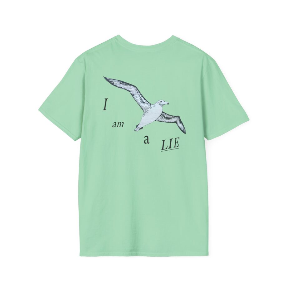 Birds Arent Real I Am a Lie Unisex Softstyle T-shirt