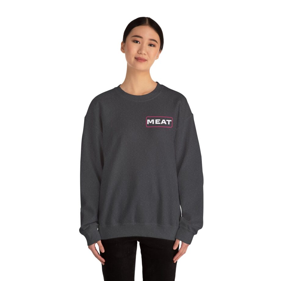 Papa Meat Unisex Heavy Blend™ Crewneck Sweatshirt