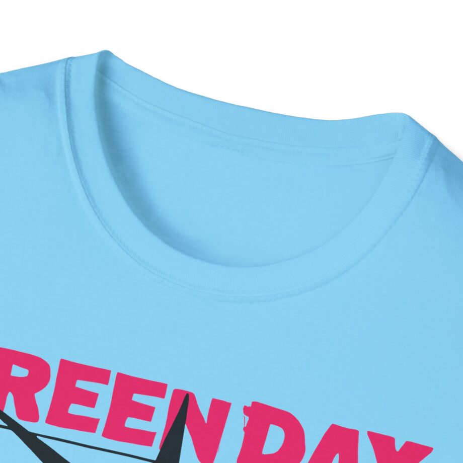 Green Day Lady Liberty Unisex Softstyle T-shirt