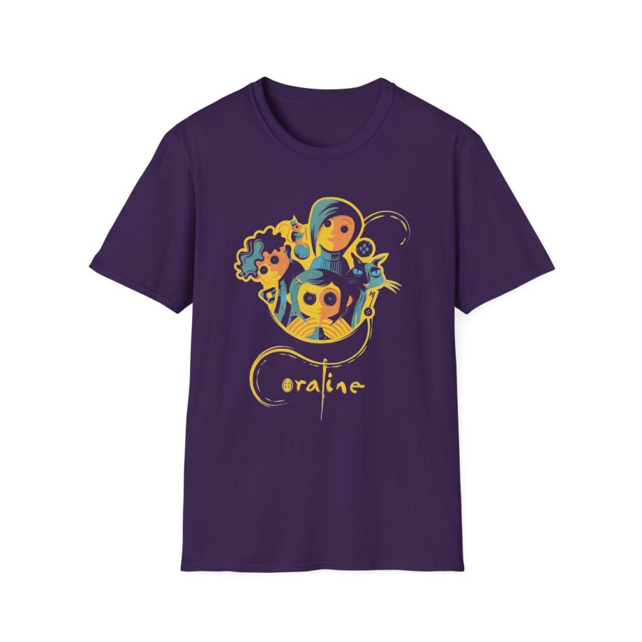 Coraline Movie Unisex Softstyle T-shirt