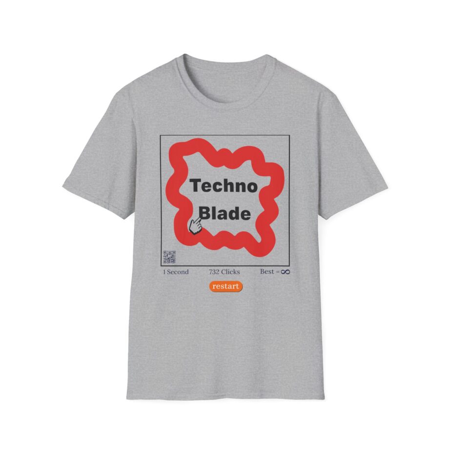 Technoblade Autoclicker Unisex Softstyle T-shirt