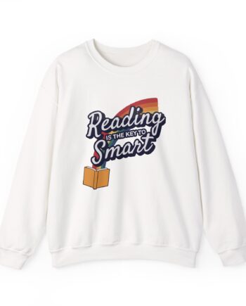 Nate Bargatze Reading is the Key to Smart Unisex Heavy Blend™ Crewneck Sweatshirt