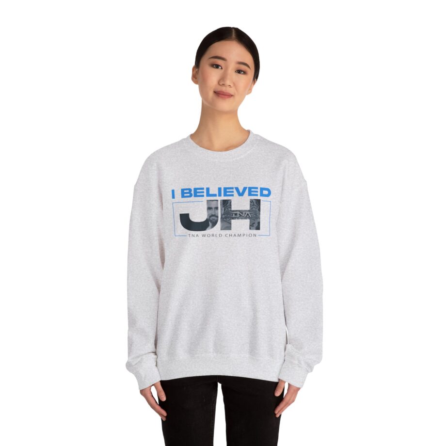 Joe Hendry  I Believed Tna World Champion Unisex Heavy Blend™ Crewneck Sweatshirt
