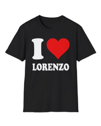 I Love Lorenzo Unisex Softstyle T-shirt