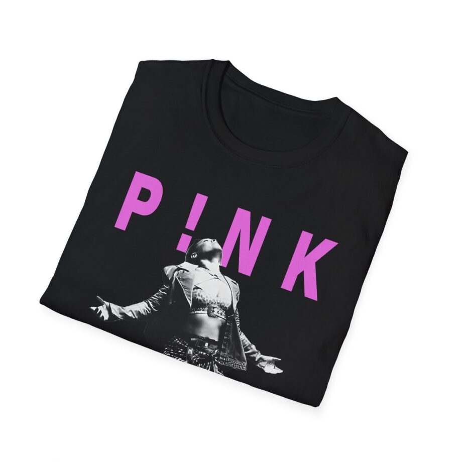 Pink Trustfall Praise Unisex Softstyle T-shirt